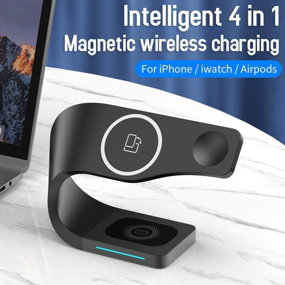 3 in 1 Magnetic Wireless Charger Stand iPhone 12 & 13