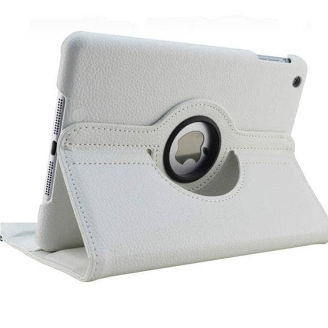 360 Degree Rotating Leather Look Smart Shell Case iPad mini 5 2019