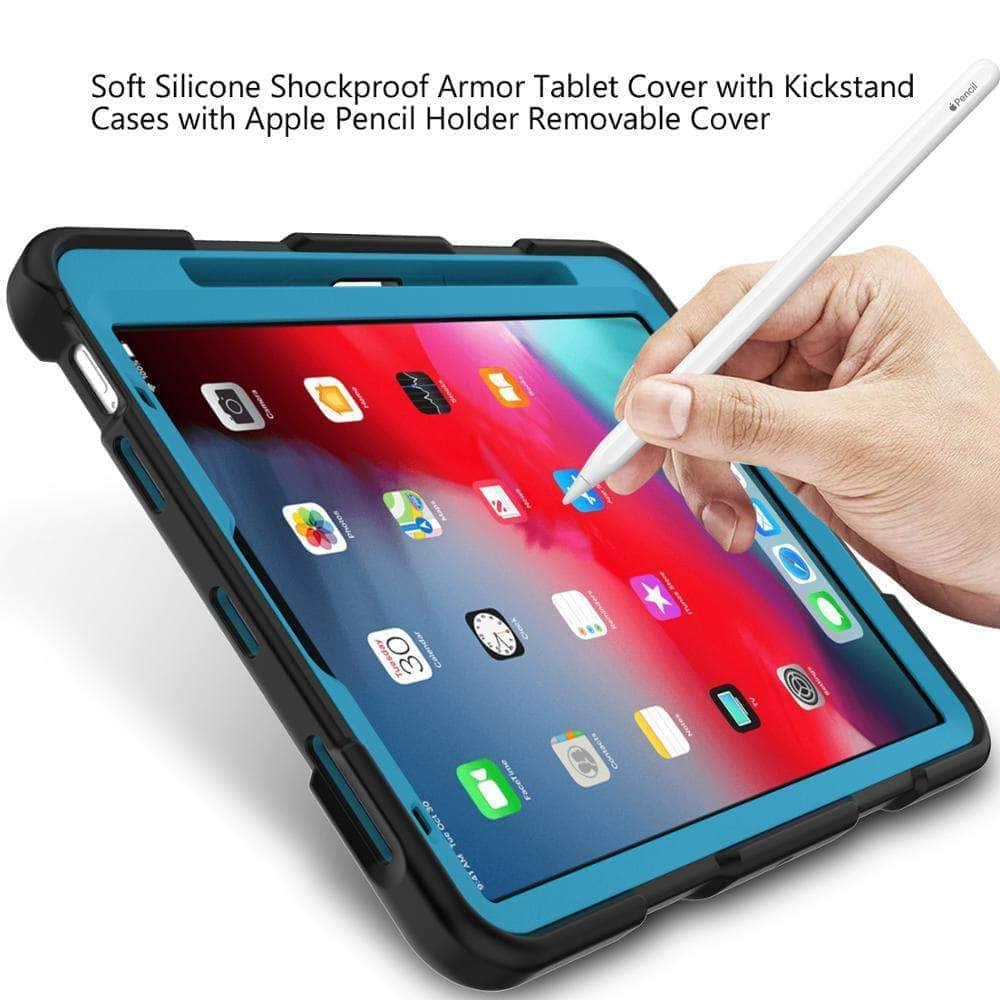 360 Full-body Shockproof Armor Case iPad Air 4 10.9 2020 with Stand