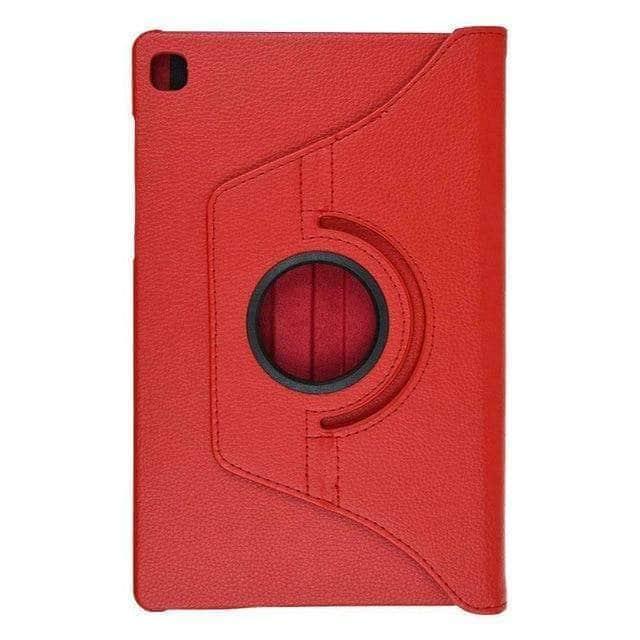 CaseBuddy Australia Casebuddy Red 360° Rotated Leather Case Galaxy Tab S6 Lite 10.4 P610 P615
