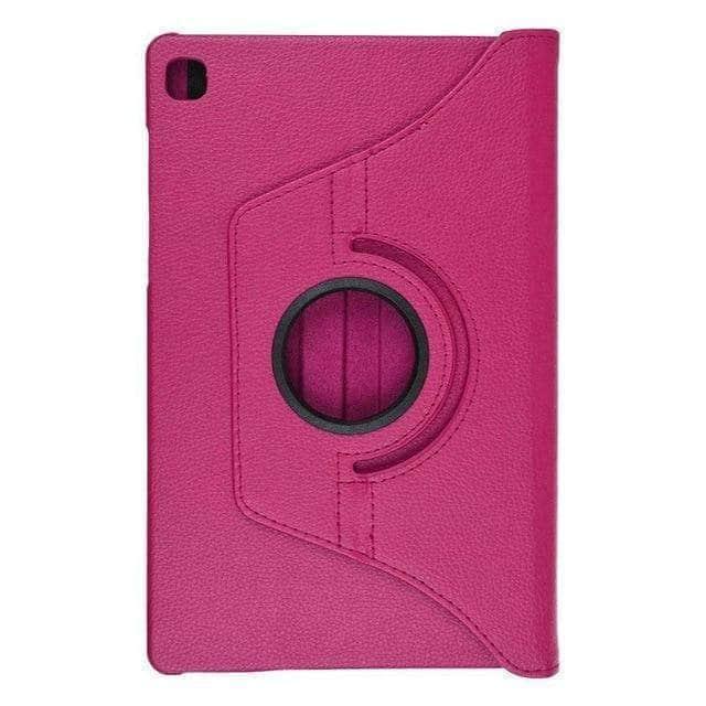 CaseBuddy Australia Casebuddy Rose Red 360° Rotated Leather Case Galaxy Tab S6 Lite 10.4 P610 P615