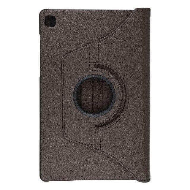 CaseBuddy Australia Casebuddy Brown 360° Rotated Leather Case Galaxy Tab S6 Lite 10.4 P610 P615