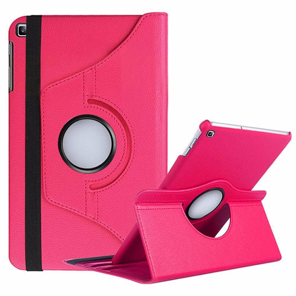 360 Rotating Case Galaxy Tab S5e 10.5 SM-T720 SM-T725 Stand Leather Look - CaseBuddy