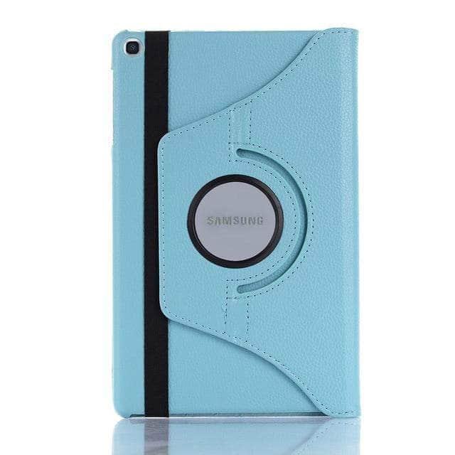 360 Rotating Samsung Galaxy Tab A 8.0 2019 S Pen Case SM-P200 SM-P205 Smart Auto Sleep Wake Stand Leather Cover - CaseBuddy