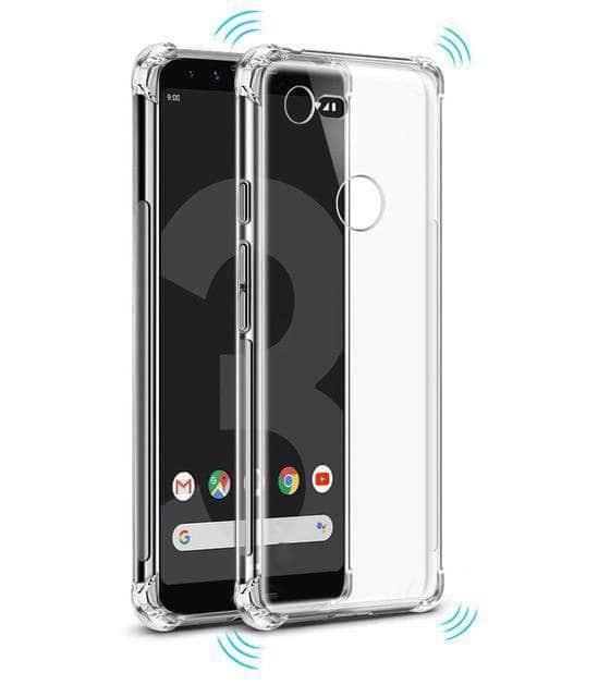 Air Cushion Shockproof Case Google Pixel 3 2 Clear TPU Soft Silicone Case