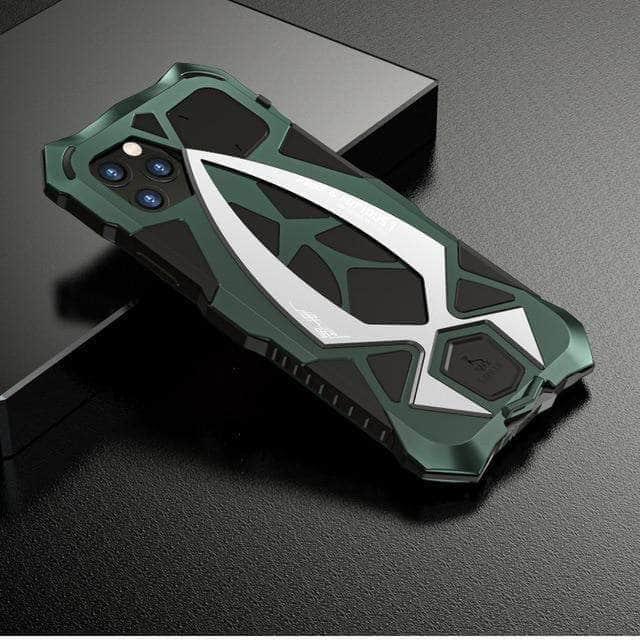 Anti-Knock Armor ABS iPhone 12 Bumper Case