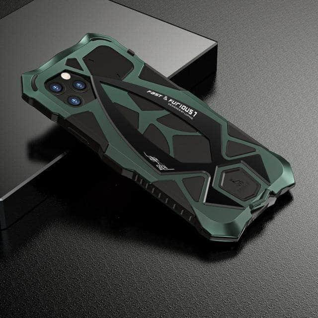 Anti-Knock Armor ABS iPhone 12 Bumper Case
