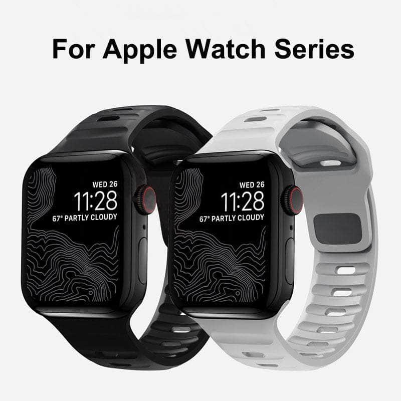 Apple Watch Soft Silicone Sport Strap
