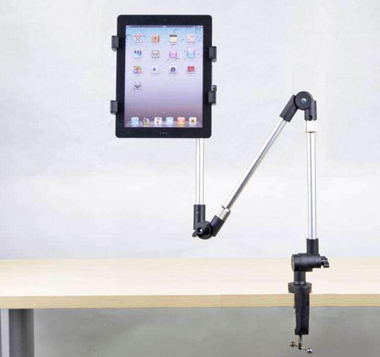 Armbot Tablet Arm Dual Hinge Desk Mount