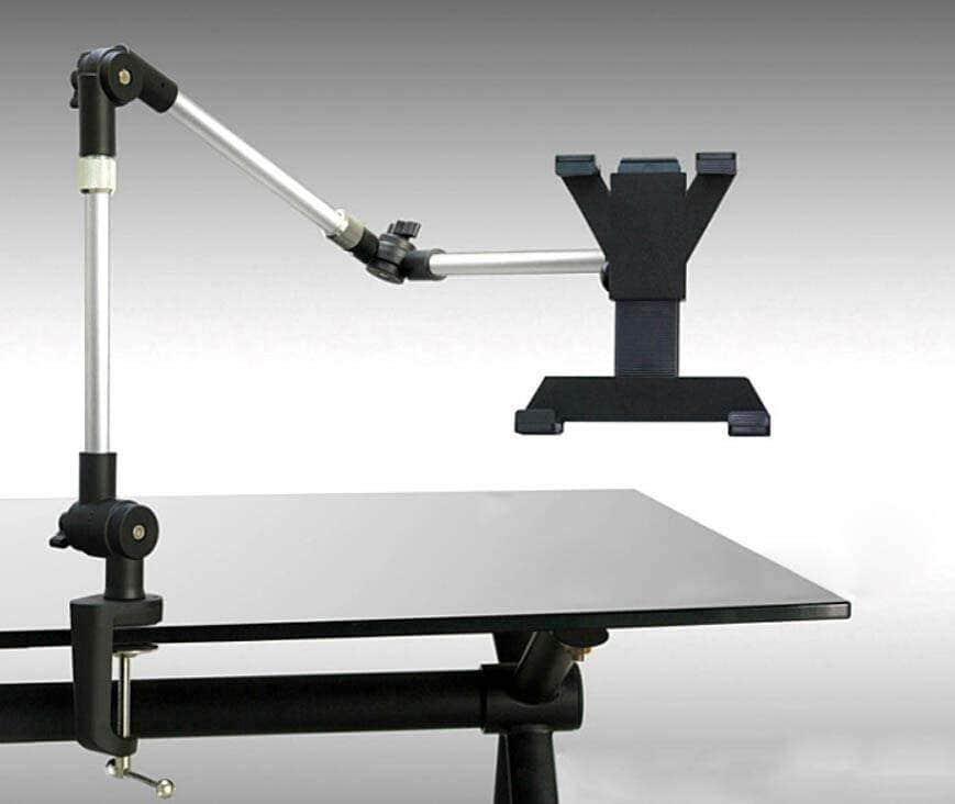 Case Buddy.com.au Desk Stands Armbot Tablet Arm Dual Hinge Desk Mount Armbot Tablet Arm Dual Hinge Desk Mount