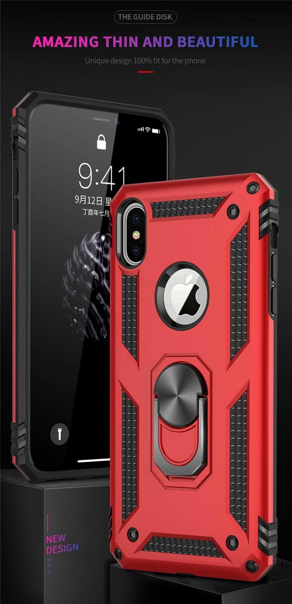 Armor Finger Ring iPhone 13 Pro Max Kickstand Cover