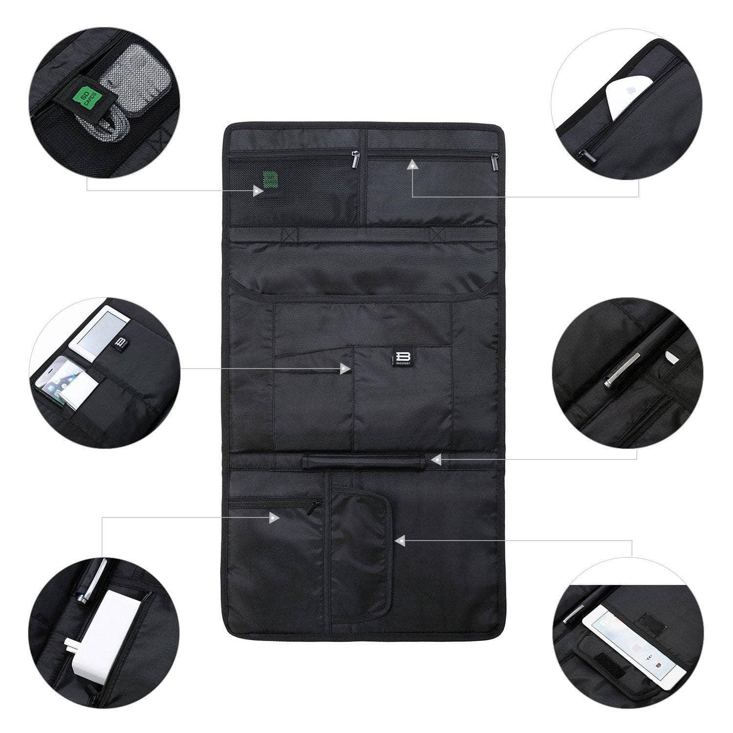 BAGSMART 13" Travel Bag Laptop Tablet Portfolio MacBook Pro - CaseBuddy