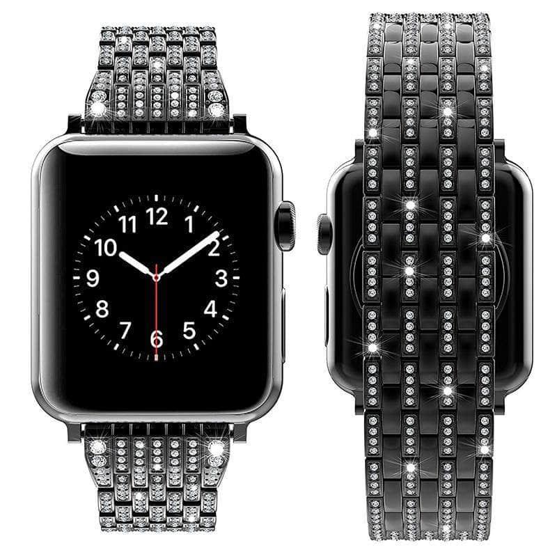 Bling Bands Apple Watch 6 5 4 3 SE 44/42/40/38 Luxury Strap Wristband - CaseBuddy