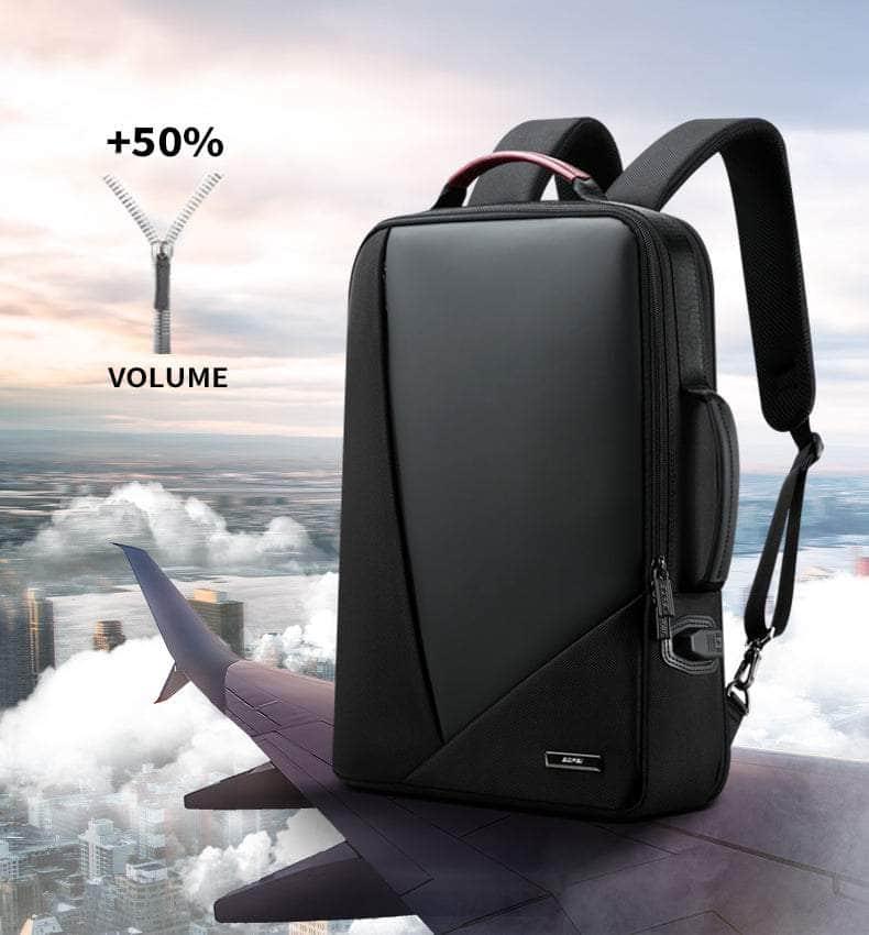 BOPAI Business USB Anti-Theft Computer Backpack