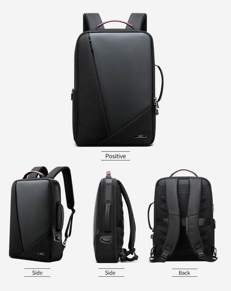 BOPAI Business USB Anti-Theft Computer Backpack