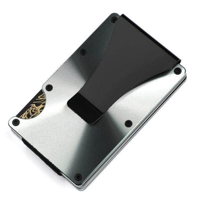 CaseBuddy Australia Casebuddy green 5 Carbon Fiber Card Holder Mini Slim Wallet RFID Magic Wallet