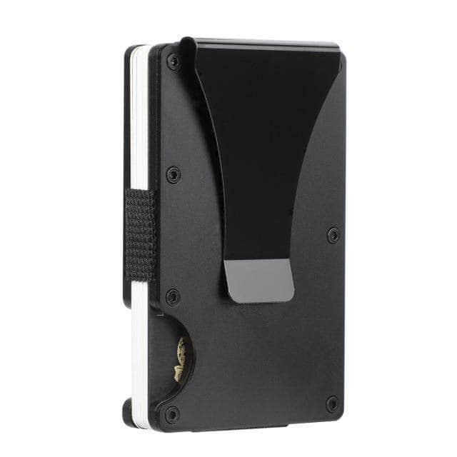 CaseBuddy Australia Casebuddy back 4 Carbon Fiber Card Holder Mini Slim Wallet RFID Magic Wallet