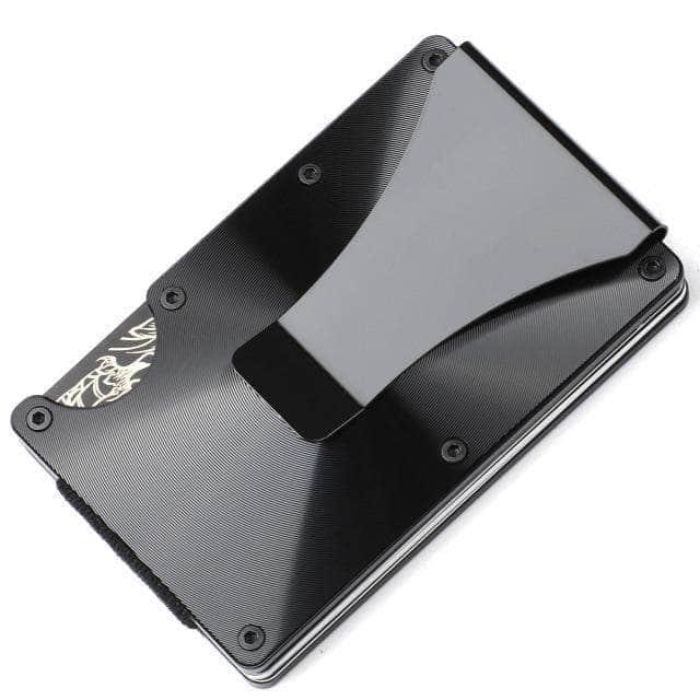 CaseBuddy Australia Casebuddy back 5 Carbon Fiber Card Holder Mini Slim Wallet RFID Magic Wallet