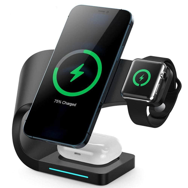 Casebuddy 3 in 1 Magnetic Wireless Charger iPhone Stand