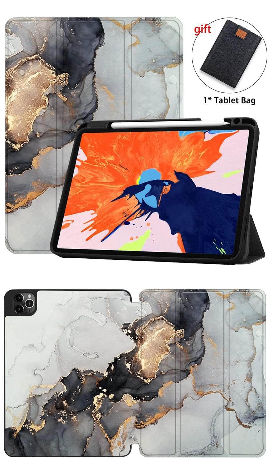 CaseBuddy Australia Casebuddy MTT iPad Pro 11 (2021) Pencil Magnetic TriFold Smart Stand Case