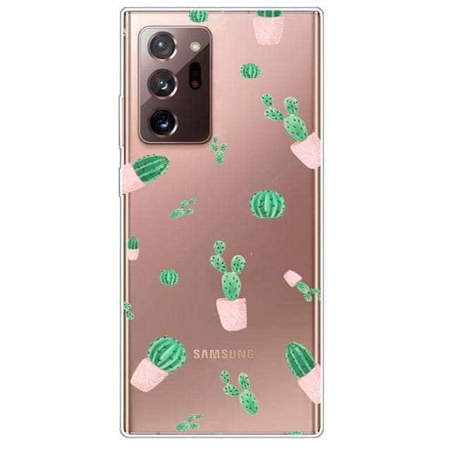 CaseBuddy Australia Casebuddy for S21 Ultra 5G / 17 S21 Clear Transparent Soft TPU Themed Cover