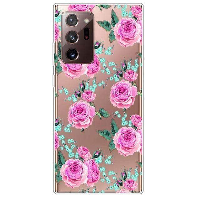 CaseBuddy Australia Casebuddy for S21 Plus 5G / 24 S21 Clear Transparent Soft TPU Themed Cover