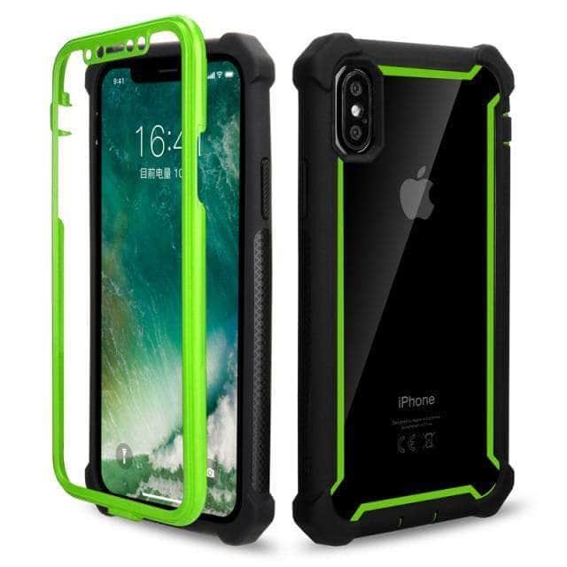 CaseBuddy Australia Casebuddy For iPhone 13 / Green Phone Case Soft Silicone iPhone 13 & 13 pro Shockproof Bumper