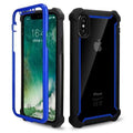 CaseBuddy Australia Casebuddy For iPhone 13 mini / Blue Black Case Soft Silicone iPhone 13 Shockproof Bumper
