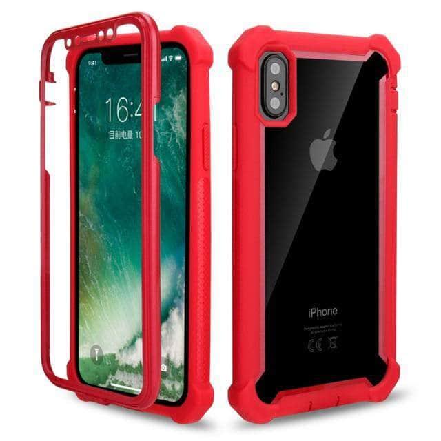 CaseBuddy Australia Casebuddy For iPhone 13 mini / Red Phone Case Soft Silicone iPhone 13 Shockproof Bumper