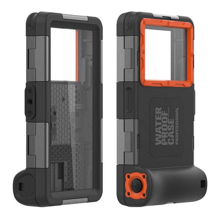 Casebuddy Orange / For S23 Galaxy S23 Professional Waterproof Case
