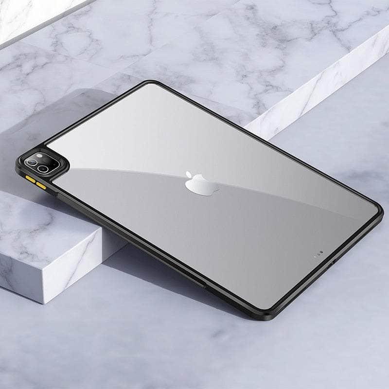 Casebuddy Black / For 12.9 2022 iPad Pro 12.9 2022 Acrylic Ultra-Thin Protect Cover