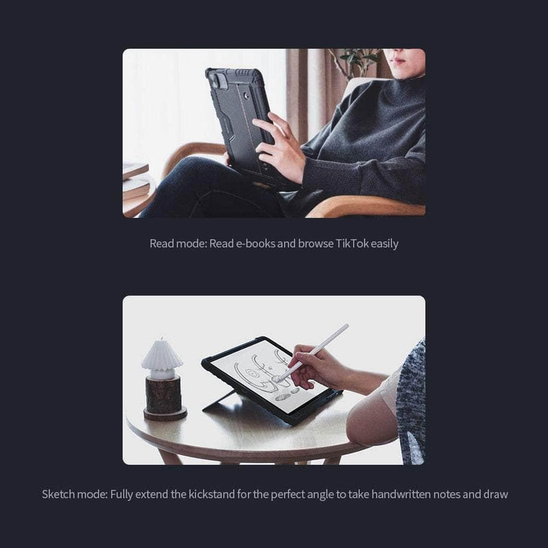 Casebuddy iPad Pro 12.9 2022 Bumper Combo Keyboard Case