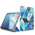 Casebuddy Blue / China iPad Pro 12.9 2022 i-Blason Cosmo Full-Body Trifold Stand