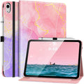 Casebuddy LY Pink / iPad 10th Gen 10.9 MoKo iPad 10 2022 Multi-Angle Viewing Smart Case