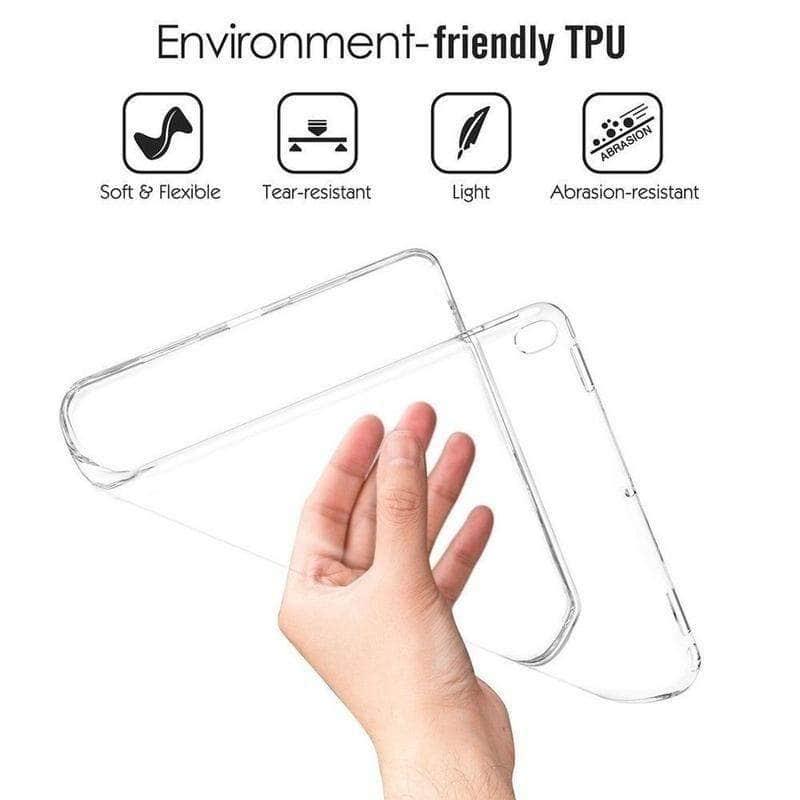 CaseBuddy Australia Casebuddy ipad pro 12.9 (2021) Clear iPad Pro 12.9" 2021 Soft TPU Transparent Case