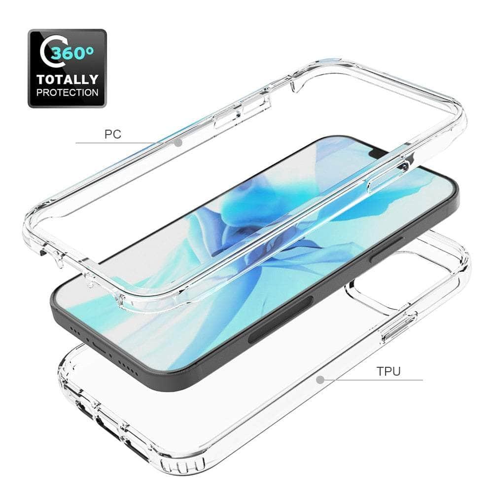 Casebuddy Clear iPhone 14 Pro Max Shockproof Silicone Protection Cover
