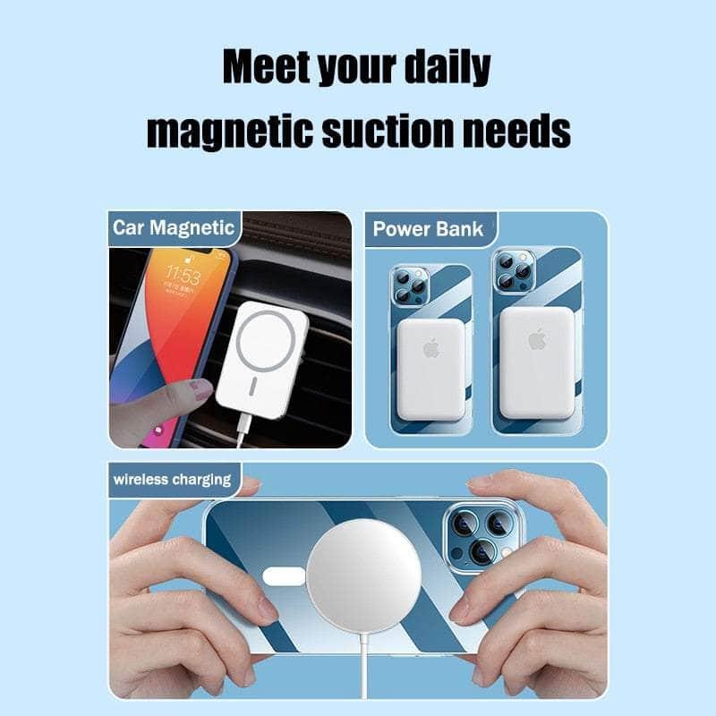 CaseBuddy Australia Clear  Magsafe Magnetic Wireless Charging iPhone 14 Max Case