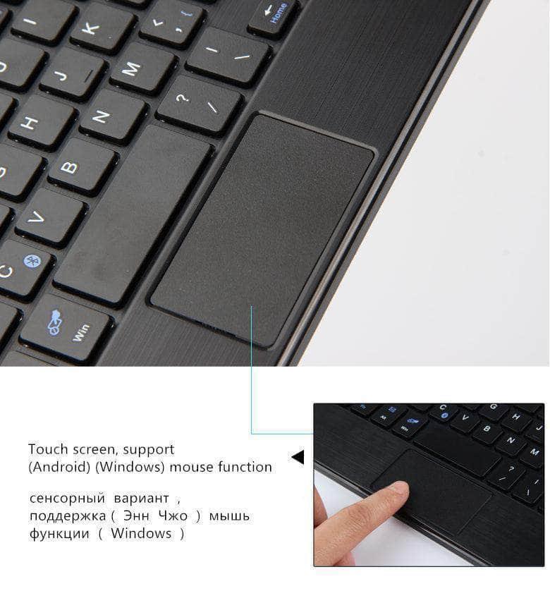 Detachable Wireless Bluetooth Keyboard Case Galaxy Tab A7 10.4 T500 T505 - CaseBuddy