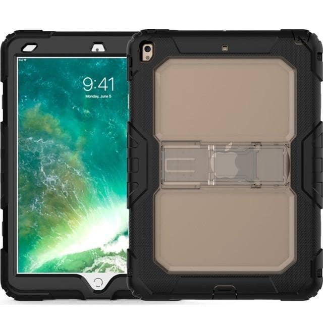 Drop Resistance Armor Stand Shoulder Strap iPad Air 3 10.5 2019 Case - CaseBuddy
