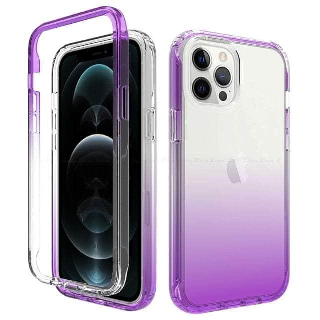 CaseBuddy Australia Casebuddy iPhone SE 2022 / Purple Dual Layer Full Protection iPhone SE 2022 Phone Case