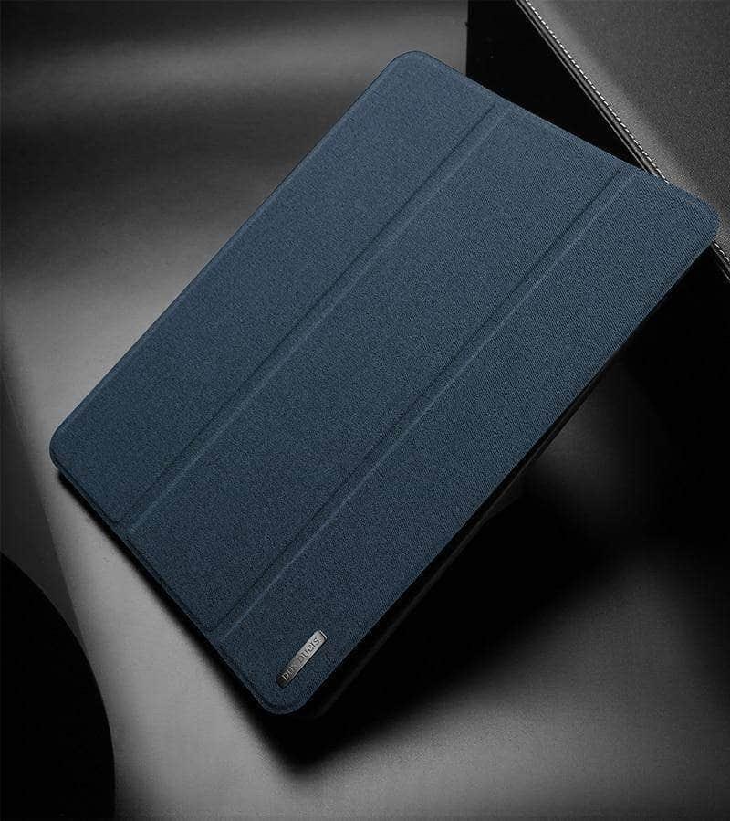 CaseBuddy Casebuddy DUX DUCIS iPad Mini 5 2019 Leather Look Smart Cover Ultra Slim Auto Sleep Pencil Holder