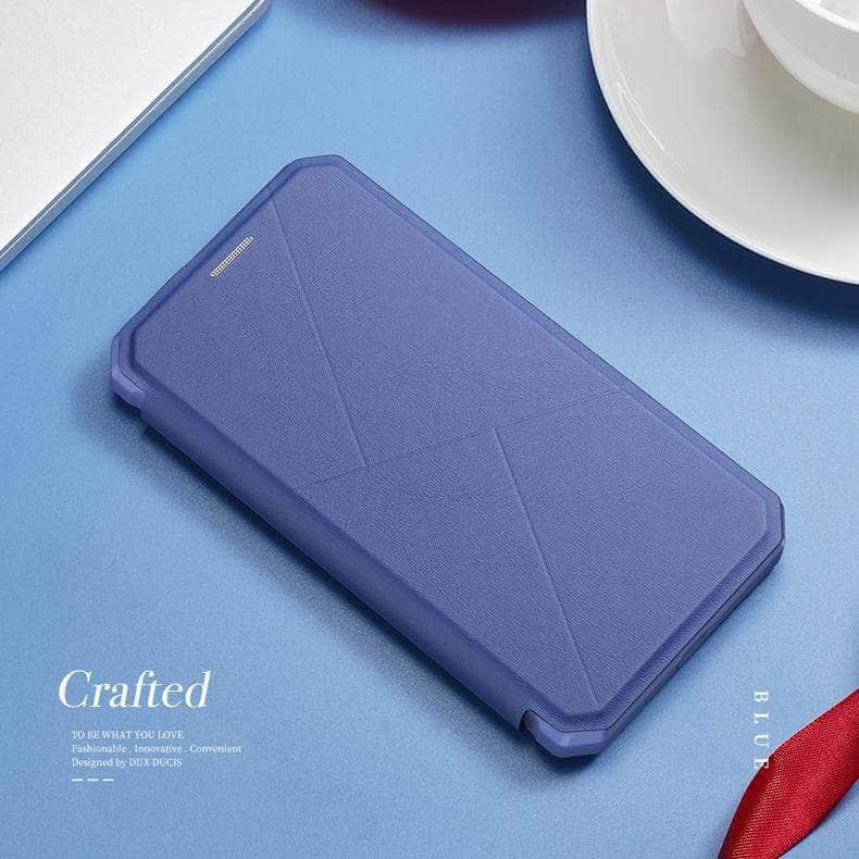 CaseBuddy Australia Casebuddy DUX DUCIS iPhone 13 Pro Max Skin X Magnetic Flip Leather Case