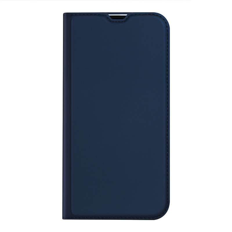 Casebuddy Blue / For iPhone 14 Max DUX DUCIS iPhone 14 Max  Magnetic Leather Flip Wallet Stand Cover