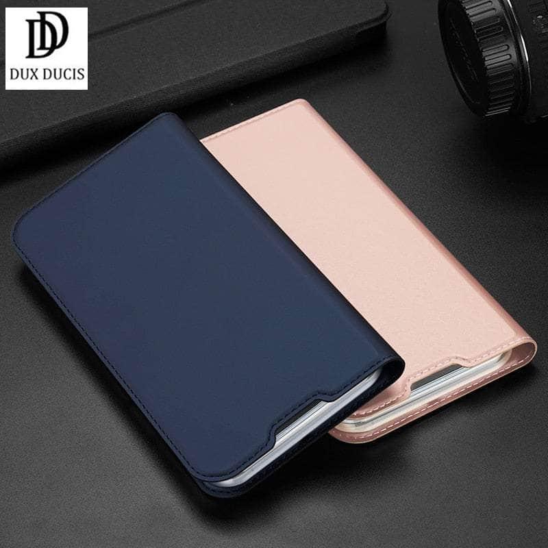 Casebuddy DUX DUCIS iPhone 14 Max  Magnetic Leather Flip Wallet Stand Cover