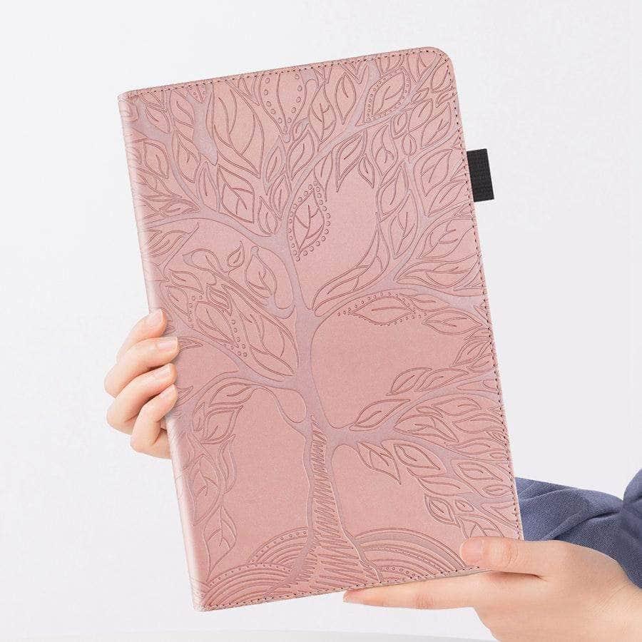 CaseBuddy Australia Casebuddy Embossed Life Tree Galaxy Tab S6 Lite 10.4 P610 P615 Case