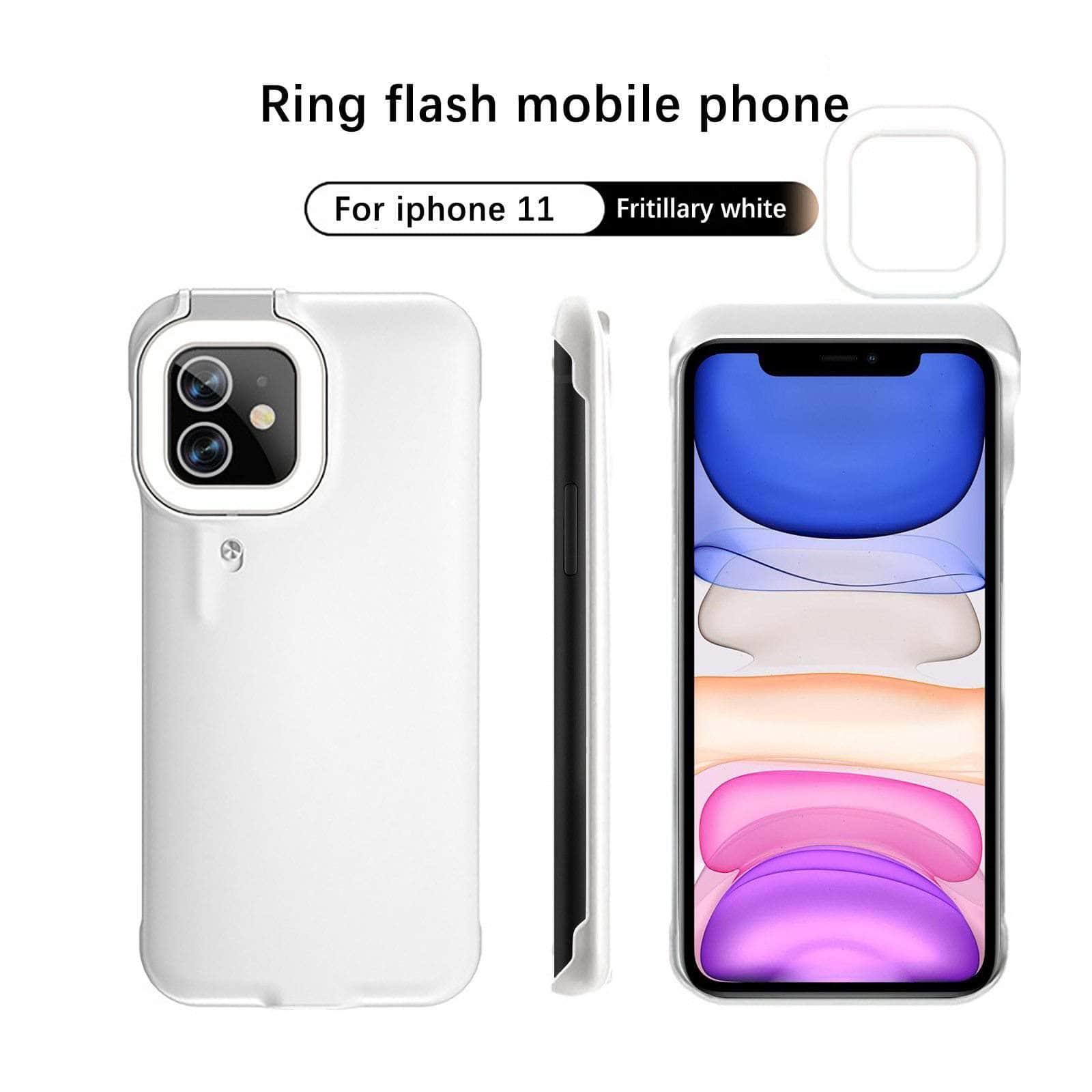CaseBuddy Australia Casebuddy Fill Light Selfie Beauty Ring Flash iPhone 12 Case