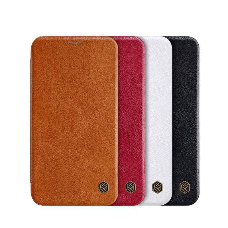 Flip Case For iPhone XR 6.1'' Nillkin Qin Series PU Leather Case sFor iPhone XR Cover - CaseBuddy