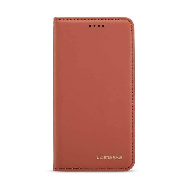 CaseBuddy Casebuddy Flip Leather Magnetic Case Luxury Wallet Business Vintage Book Design Cover iPhone 11 Pro Max