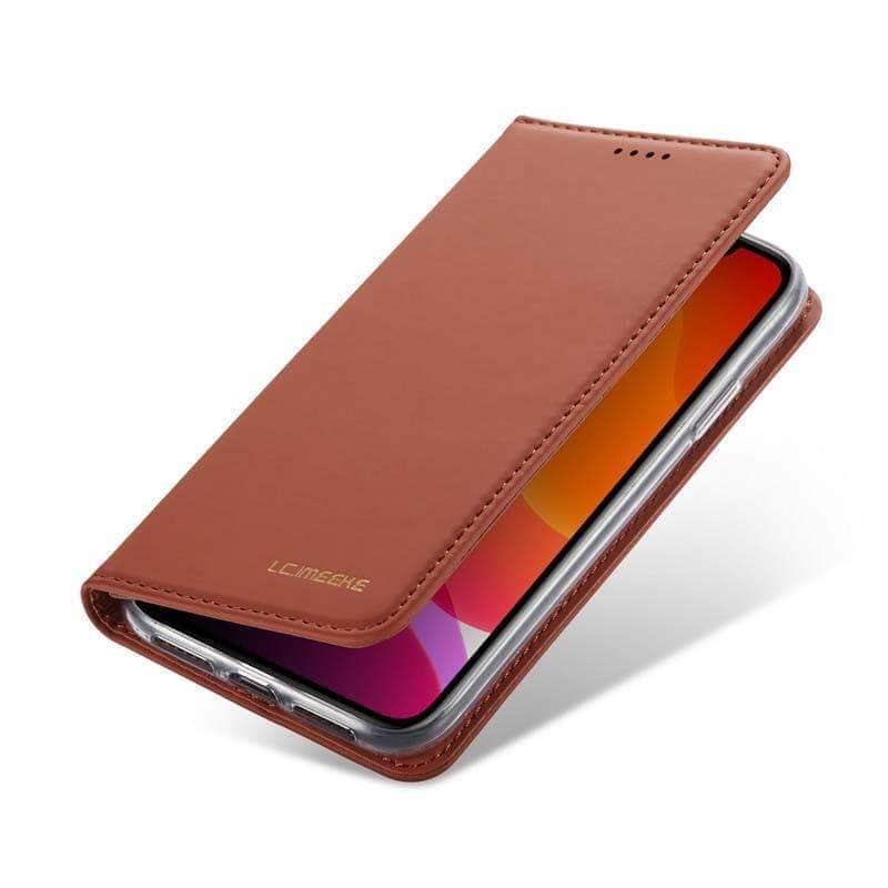 CaseBuddy Casebuddy Flip Leather Magnetic Case Luxury Wallet Business Vintage Book Design Cover iPhone 11 Pro Max