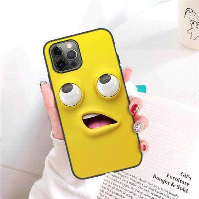 CaseBuddy Australia Casebuddy For iPhone 13 / X267 Funny Face iPhone 13 & 13 Pro Cover